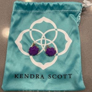 Kendra Scott Morgan Studs in Purple